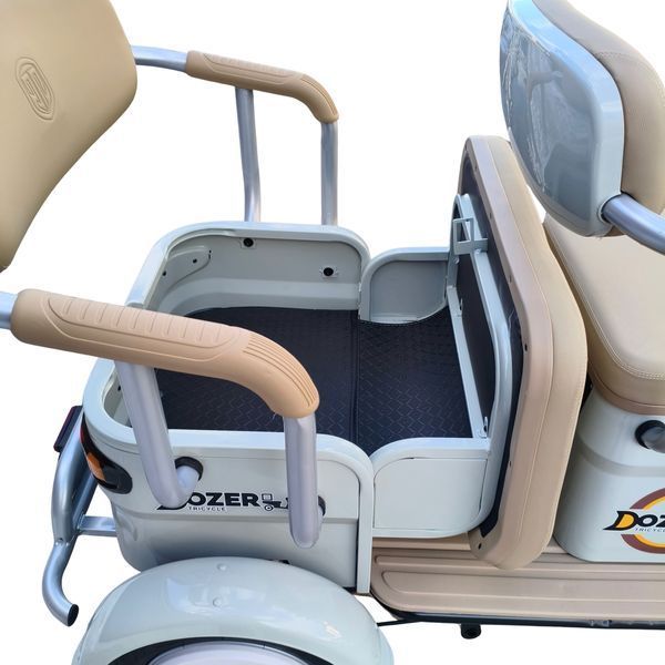 Електротрицикл DOZER Model 6 Mini (бежевий) А0061924 фото