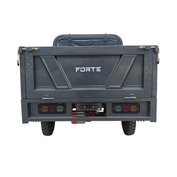 Вантажний електричний трицикл FORTE GP-1200-C Сірий 149589 фото